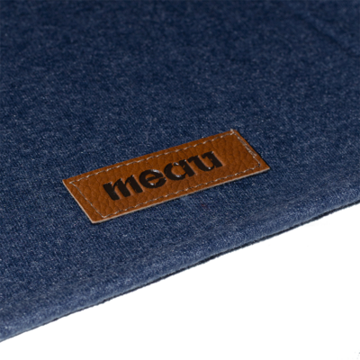Blusão Moletom Simples Meau Azul Jeans