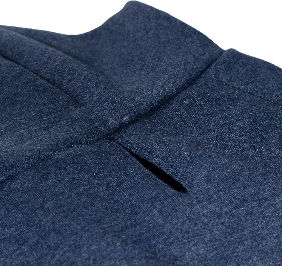 Moletom Meau Simples Azul Jeans - Tam. 09