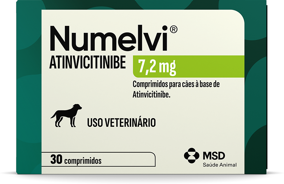Tratamento para Coceira Numelvi 7,2 mg para Cães - 30 comprimidos