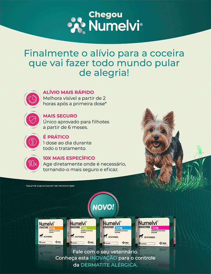 Tratamento para Coceira Numelvi 7,2 mg para Cães - 90 comprimidos
