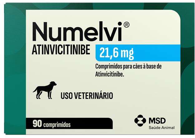Tratamento para Coceira Numelvi 21,6 mg para Cães - 90 comprimidos