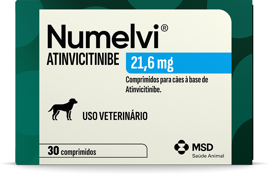 Tratamento para Coceira Numelvi 21,6 mg para Cães - 30 comprimidos