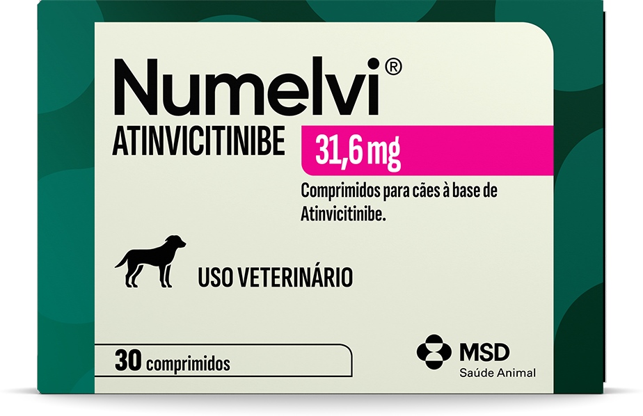 Tratamento para Coceira Numelvi 31,6 mg para Cães - 30 comprimidos