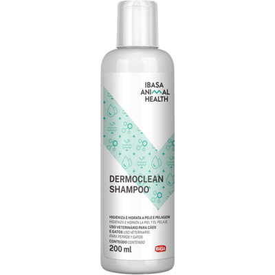 Shampoo Dermoclean Ibasa para Cães e Gatos