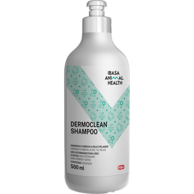 Shampoo Dermoclean Ibasa para Cães e Gatos