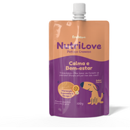 Petisco Cremoso Nutrilove Calma e Bem Estar para Cães e Gatos - 100 g