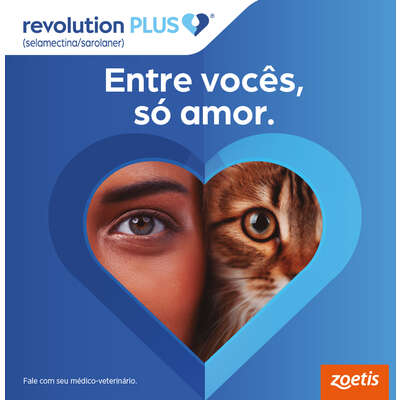 Antiparasitário Zoetis Revolution Plus 0,25 mL para Gatos de 1,25 Kg a 2,5 Kg