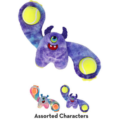 Brinquedo Pelúcia Kong Woozles para Cães Monstrinho