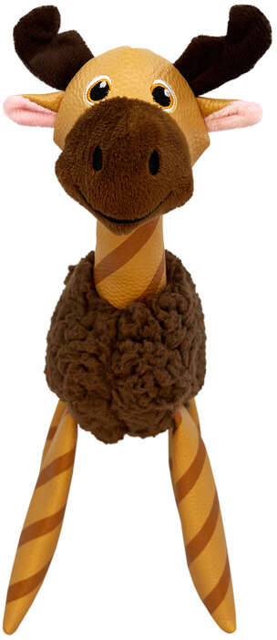 Brinquedo Pelúcia Kong Floofs Shakers para Cães Alce - Tam. M