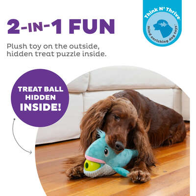 Brinquedo Pelúcia Oh Big Mouthz para Cães Baleia