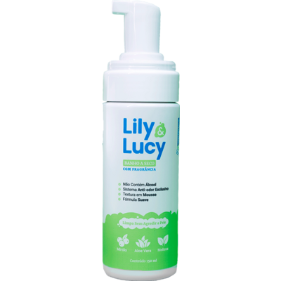 Banho a Seco Wesen Green Lily & Lucy para Cães e Gatos