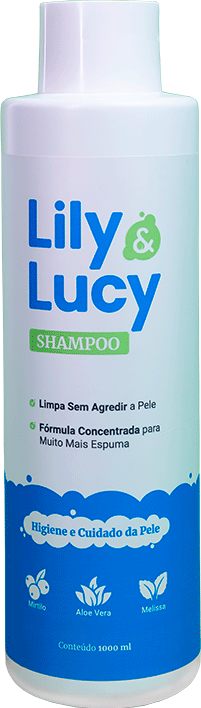 Shampoo Wesen Green Lily & Lucy para Cães e Gatos - 1000 mL