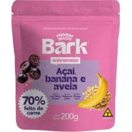 Bifinho Bark Snacks Sabor Açai Banana e Aveia para Cães - 200 g