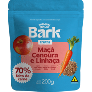 Bifinho Bark Snacks Sabor Maçã Cenoura e Linhaça para Cães - 200 g