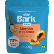 Bifinho Bark Snacks Sabor Mamão e Quinoa para Cães - 200 g