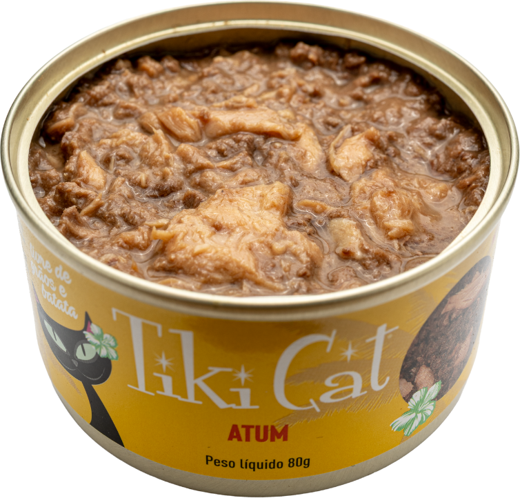 Ração Úmida Tiki Cat Grill sabor Atum para Gatos - 80 g