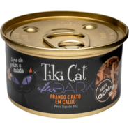 Ração Úmida Tiki Cat After Dark sabor Frango e Pato para Gatos - 80 g