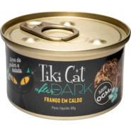 Ração Úmida Tiki Cat After Dark sabor Frango para Gatos - 80 g