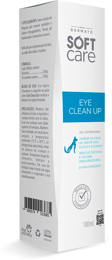 Solução de Limpeza Soft Care Eye Clean Up - 100 mL