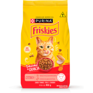 Ração Seca Purina Friskies Delicias da Granja para Gatos Adultos - 850 g