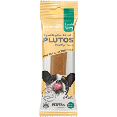 Snack Plutos Cheese & Lamb sabor Cordeiro para Cães