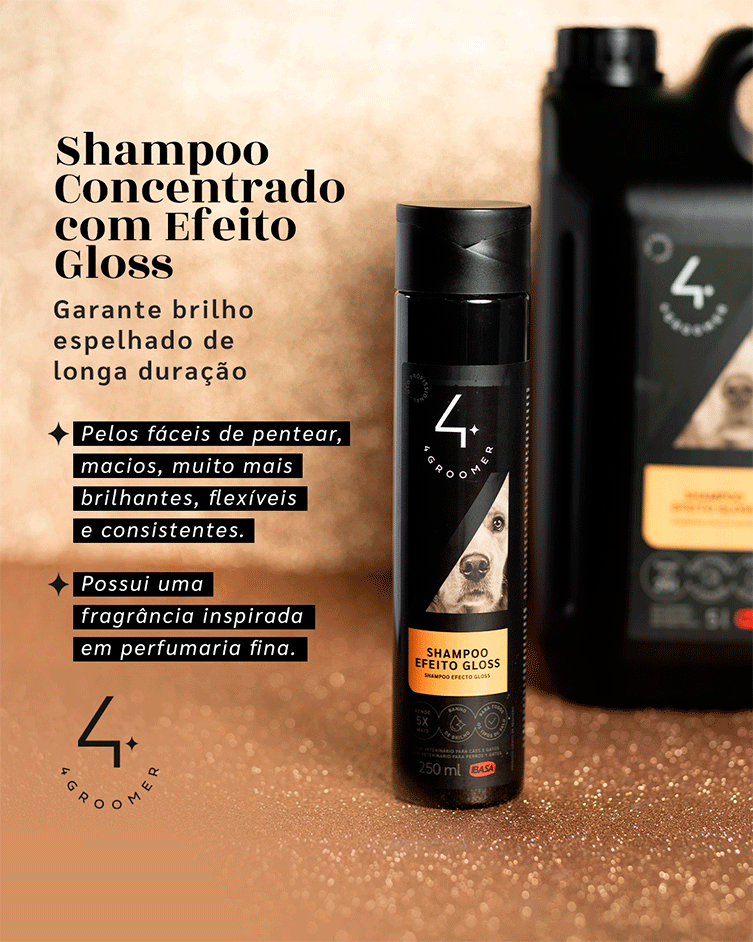 Shampoo Ibasa Efeito Gloss - 250 mL