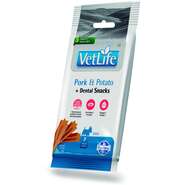 Petisco Vet Life Pork Potato Dental para Cães de Raças Mini e Pequenas - 60 g