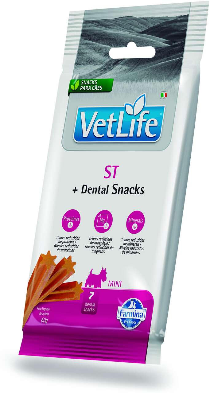 Petisco Vet Life ST Dental para Cães de Raças Mini e Pequenas - 60 g