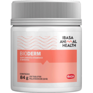 Suplemento Vitamínico Bioderm Ibasa para Cães e Gatos - 84 g