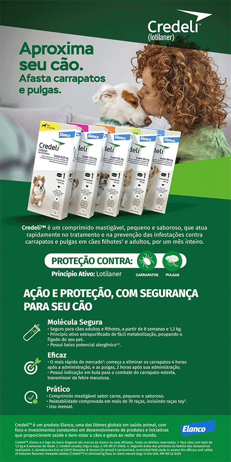 Antipulgas Credeli Plus 900 mg para Cães de 22 a 45Kg - 1 Comprimido