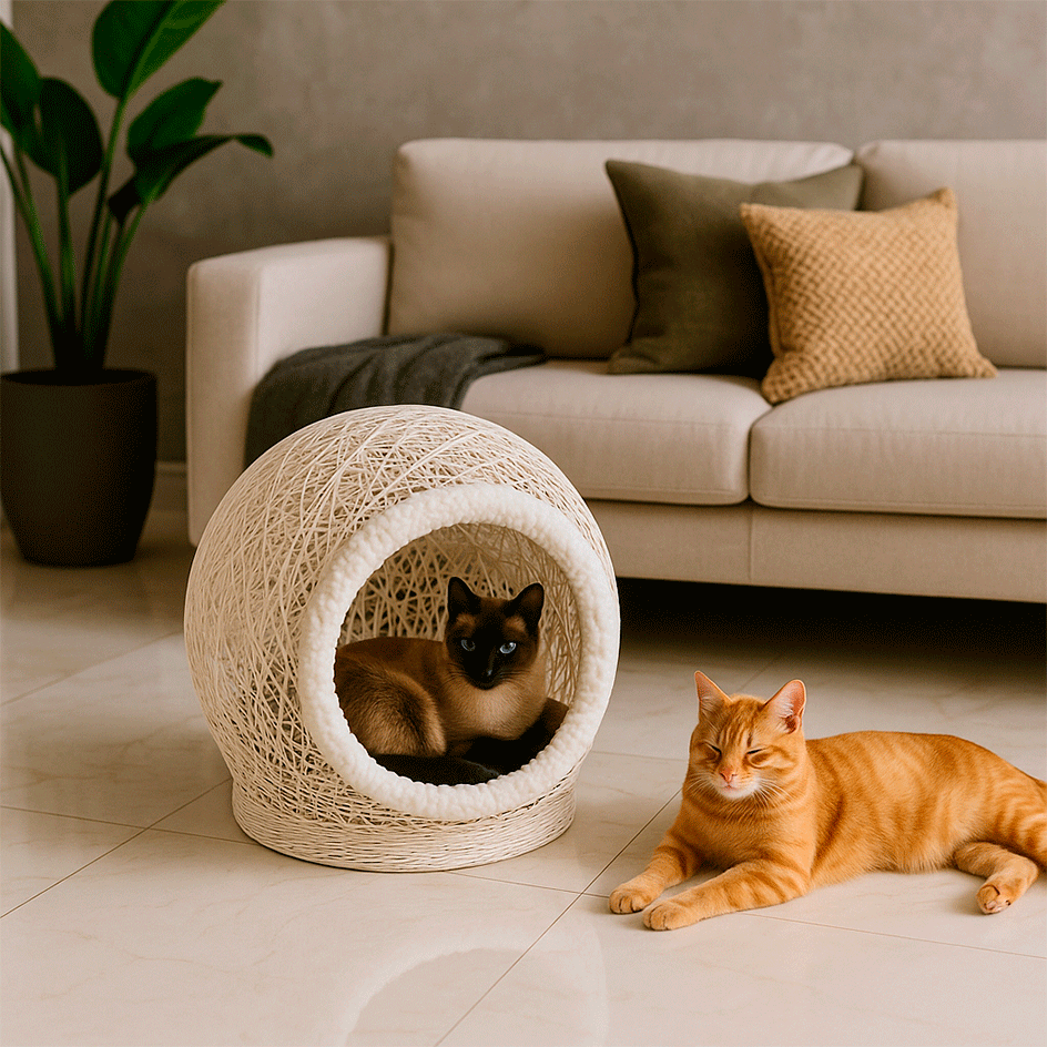 Toca Ball Bastet para Cães e Gatos Porte Mini e Pequeno - Tam. Único
