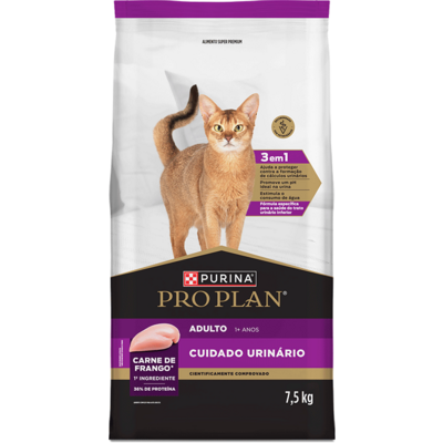 Ração Seca Purina Pro Plan Cuidado Urinário para Gatos Adultos