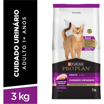 Ração Seca Purina Pro Plan Cuidado Urinário para Gatos Adultos