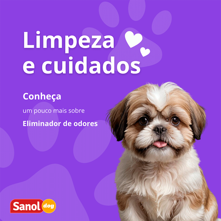 Eliminador de Odores Sanol Dog Lavanda - 2 Litros