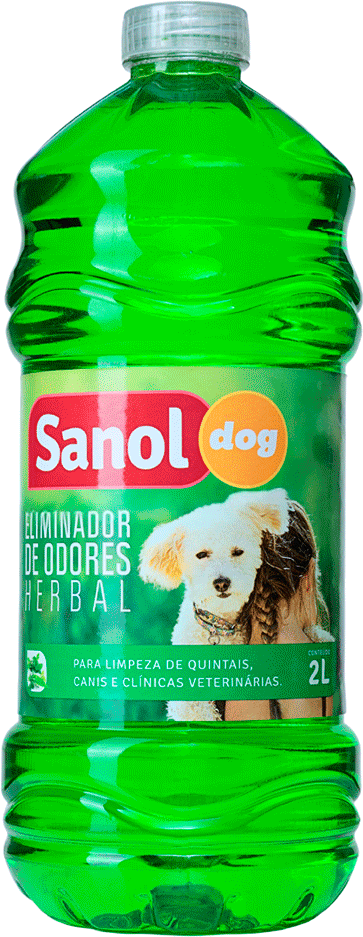 Eliminador de odores Sanol Dog Herbal para Ambientes - 2 Litros
