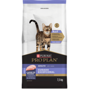 Ração Seca Purina Pro Plan Cuidado Excepcional para Gatos Adultos sabor Frango - 7,5Kg