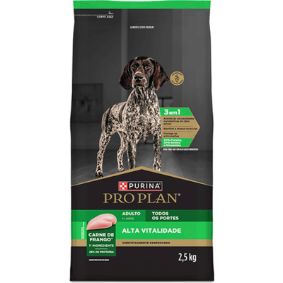 Ração Seca Purina Pro Plan Alta Vitalidade para Cães Adultos