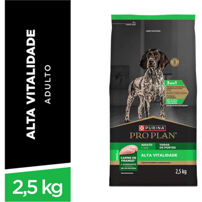 Ração Seca Purina Pro Plan Alta Vitalidade para Cães Adultos