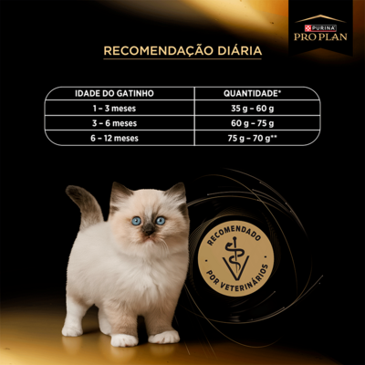 Ração Seca Purina Pro Plan Desenvolvimento Excepcional para Gatos Filhotes