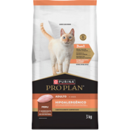 Ração Seca Purina Pro Plan Hipoalergênica para Gatos Adultos - 3Kg