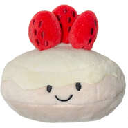 Brinquedo de Pelúcia Meau Torta de Morango com Catnip para Gatos - Tam. Único