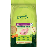 Ração Guabi Natural Frango e Arroz Integral para Cães Filhotes Raças Média - 10,1Kg