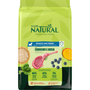 Ração Guabi Natural Cordeiro e Aveia para Cães Adultos Raças Mini e Pequena - 10,1Kg