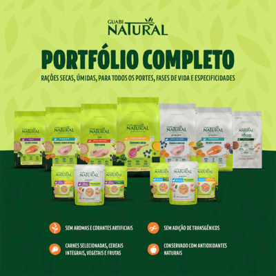 Ração Guabi Natural Cordeiro e Aveia para Cães Adultos Raças Mini e Pequena