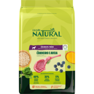 Ração Guabi Natural Cordeiro e Aveia para Cães Adultos Raças Médias - 12Kg
