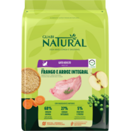Ração Guabi Natural Frango e Arroz Integral para Gatos Adultos - 1,5Kg