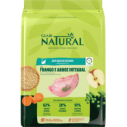 Ração Guabi Natural Frango e Arroz Integral para Gatos Adultos Castrados - 7,5Kg