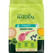 Ração Guabi Natural Cordeiro e Aveia para Gatos Adultos Castrados - 7,5Kg