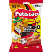 Biscoito Petiscão Alemanha para Cães Sabor Salsicha - 60 g
