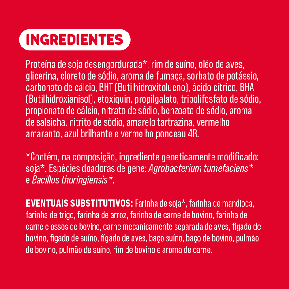 Bifinho Petiscão Alemanha para Cães sabor Salsicha - 60 g